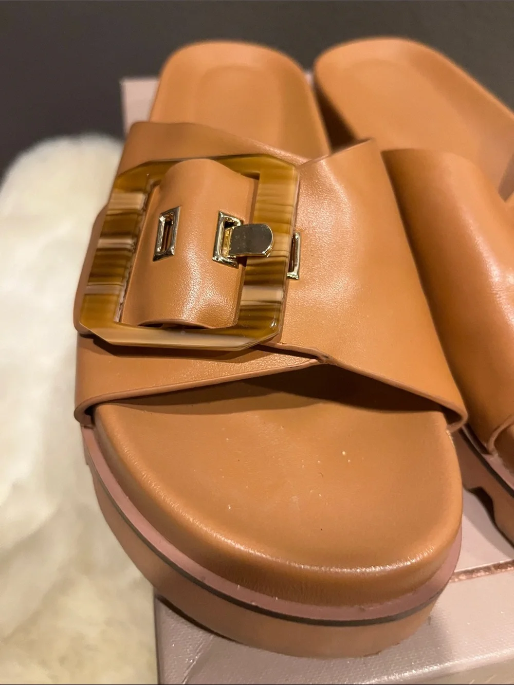 Deltan Benson desert camel sandal